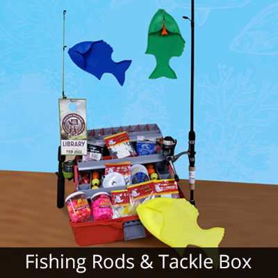 Fishing Rod and Tackle Box