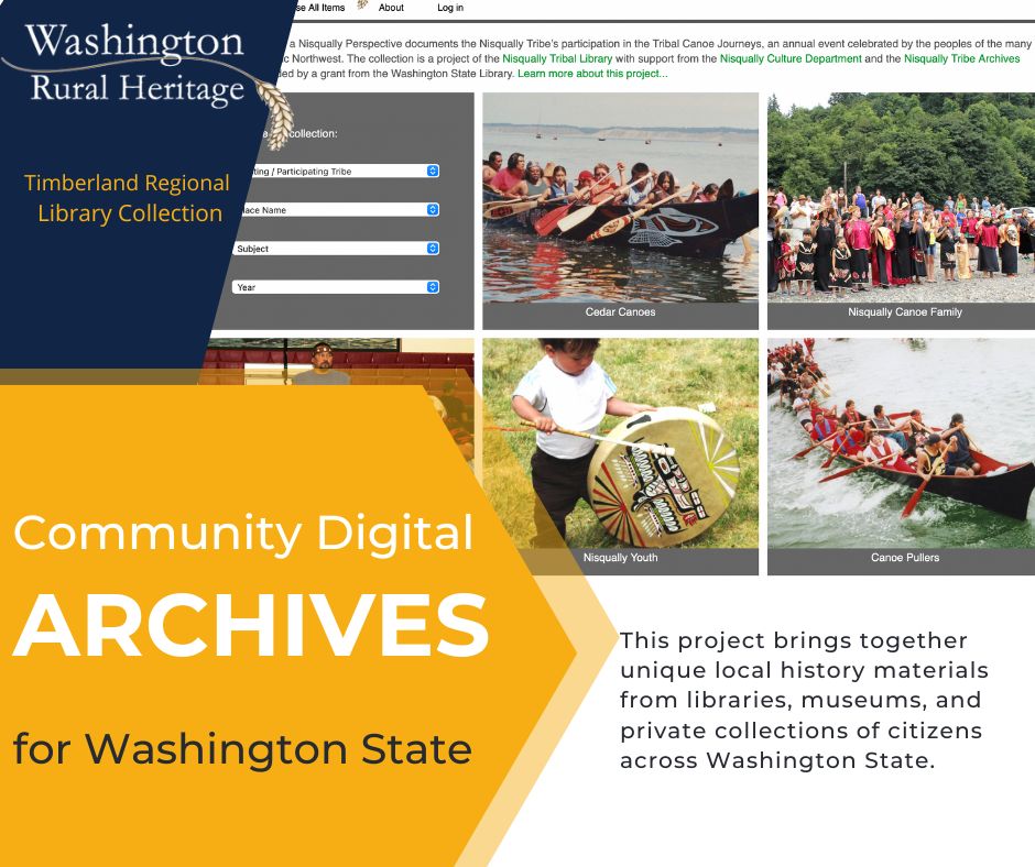 Washington Archive Datebase website